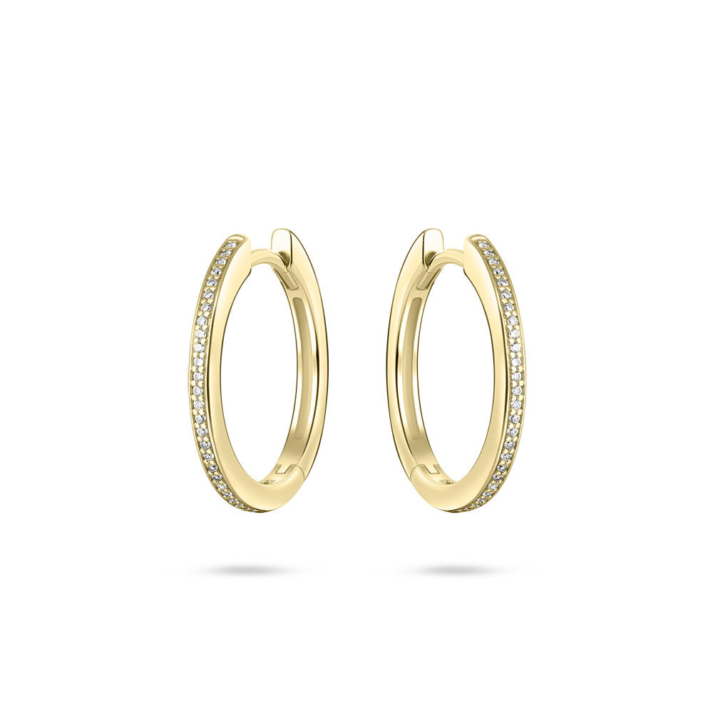 Langerak Essentials Gisser KCD2/20Y, Creolen Goldplated