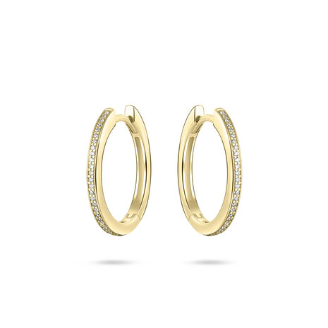 Langerak Essentials Gisser KCD2/20Y, Creolen Goldplated