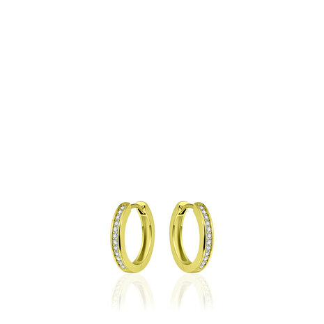 Langerak Essentials Gisser KCD3/20Y, Creolen Goldplated