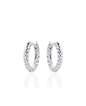 Langerak Essentials Gisser KCJ3/18, Creolen Zilver