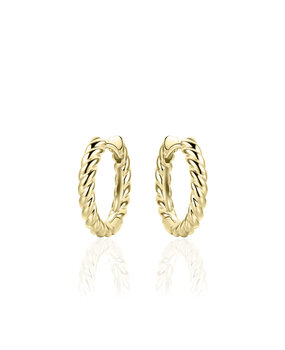 Langerak Essentials Gisser KCJ3/18Y, Creolen Goldplated