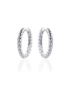 Langerak Essentials Gisser KCJ3/22, Creolen Zilver