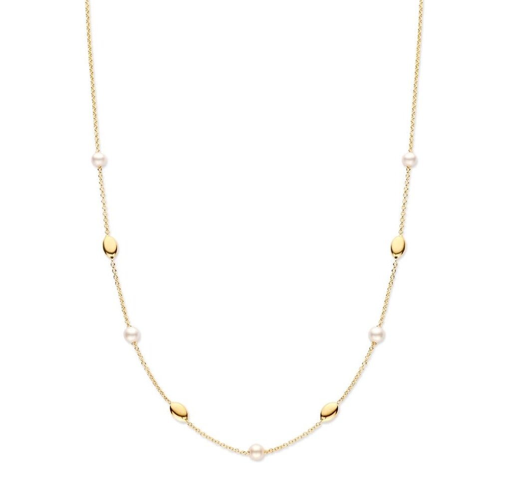 Excellent Jewelry Excellent CW137888, Collier 14krt geelgoud met parel