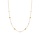 Excellent CW137888, Collier 14krt geelgoud met parel