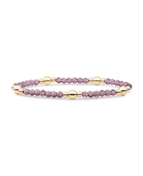 Sparkling Jewels Sparkling Jewels BLK01G-G59, Armband Goldplated