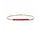 Sparkling Jewels SBG-GEM51-3MM-LINE, Armband Goldplated