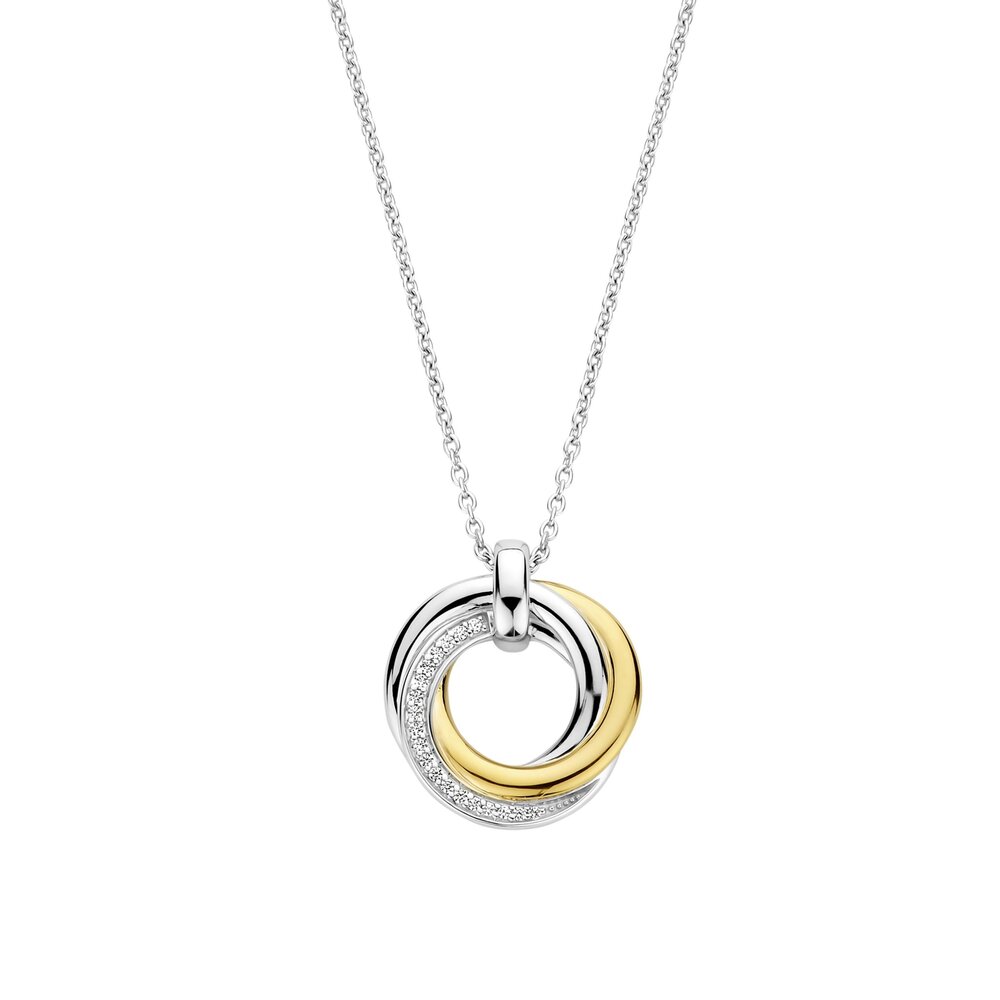 Ti Sento Ti Sento 34055ZY/42, Collier Zilver