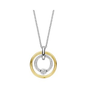 Ti Sento Ti Sento 34056ZY/42, Collier Zilver