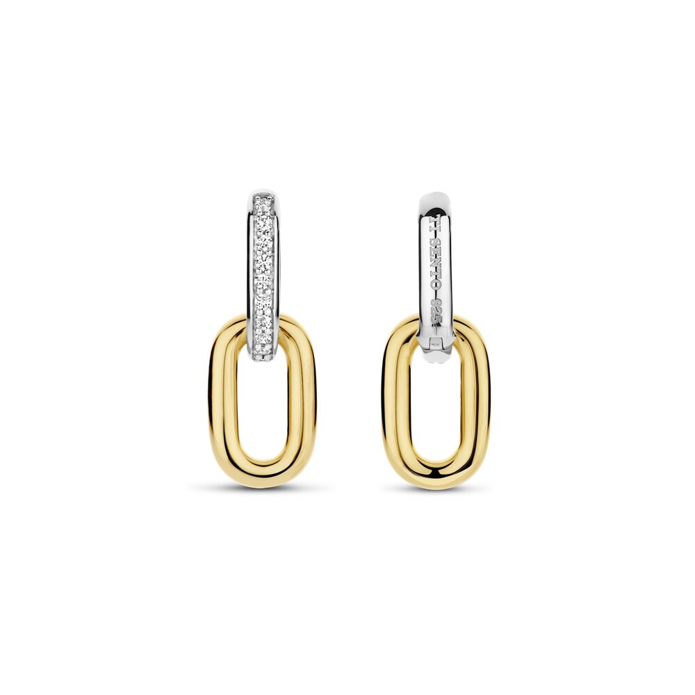 Ti Sento Ti Sento 7831ZY, Creolen Zilver