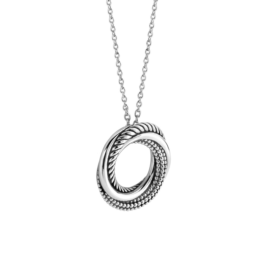 Ti Sento Ti Sento 34054ZI/42, Collier Zilver