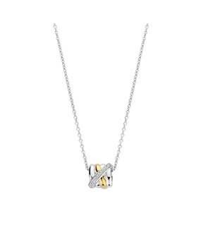 Ti Sento Ti Sento 34059ZY/42, Collier Zilver