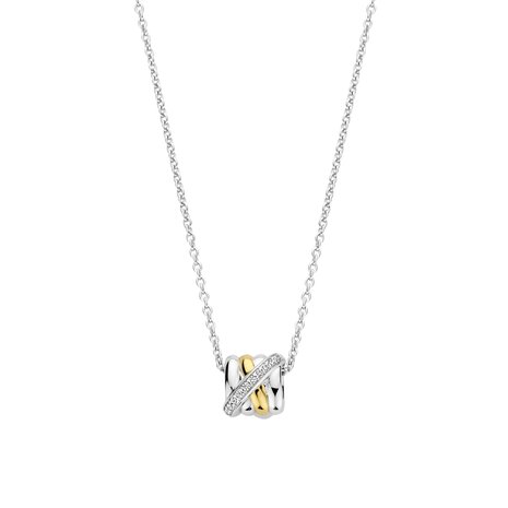 Ti Sento Ti Sento 34059ZY/42, Collier Zilver