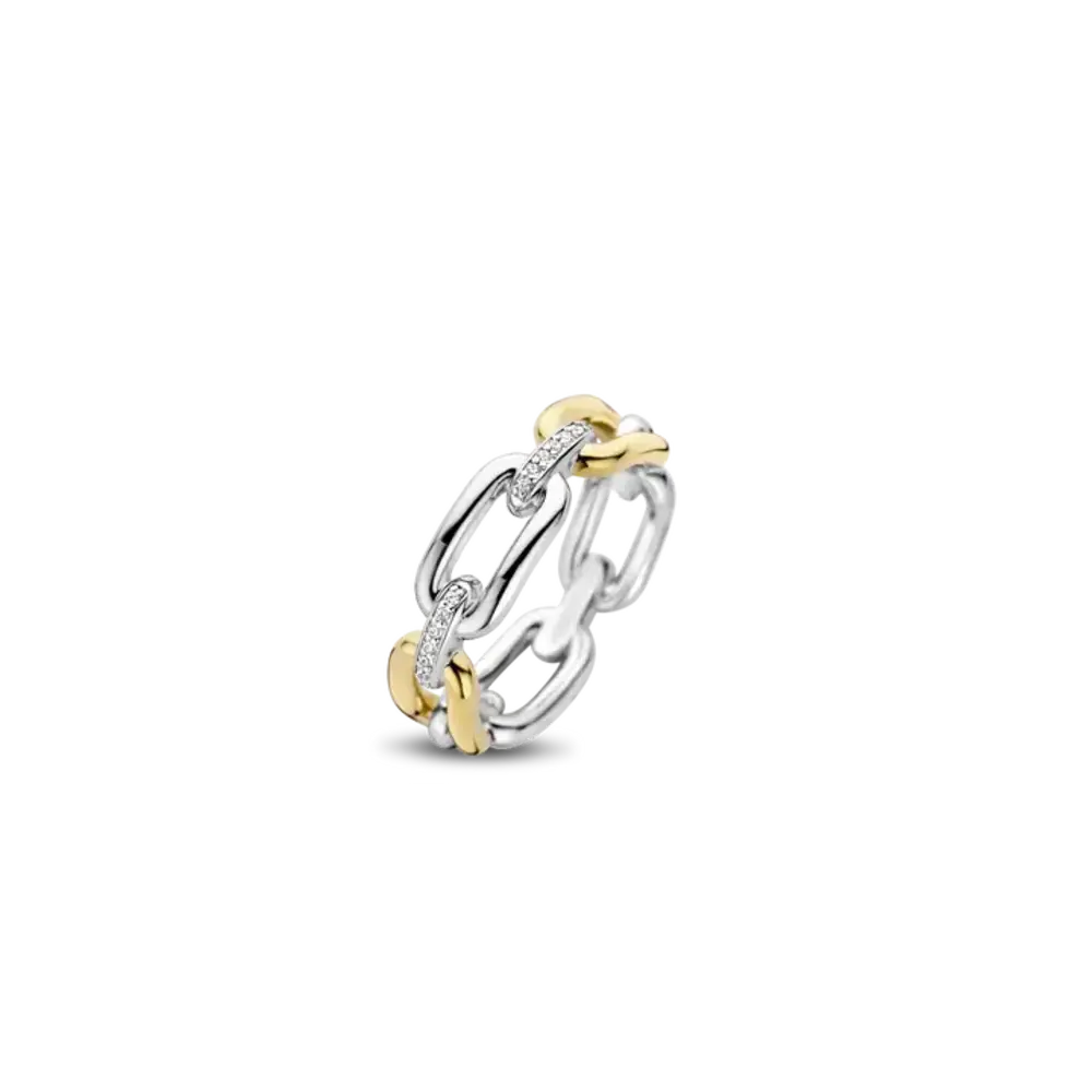 Ti Sento Ti Sento 12205YS/54, Ring Verguld