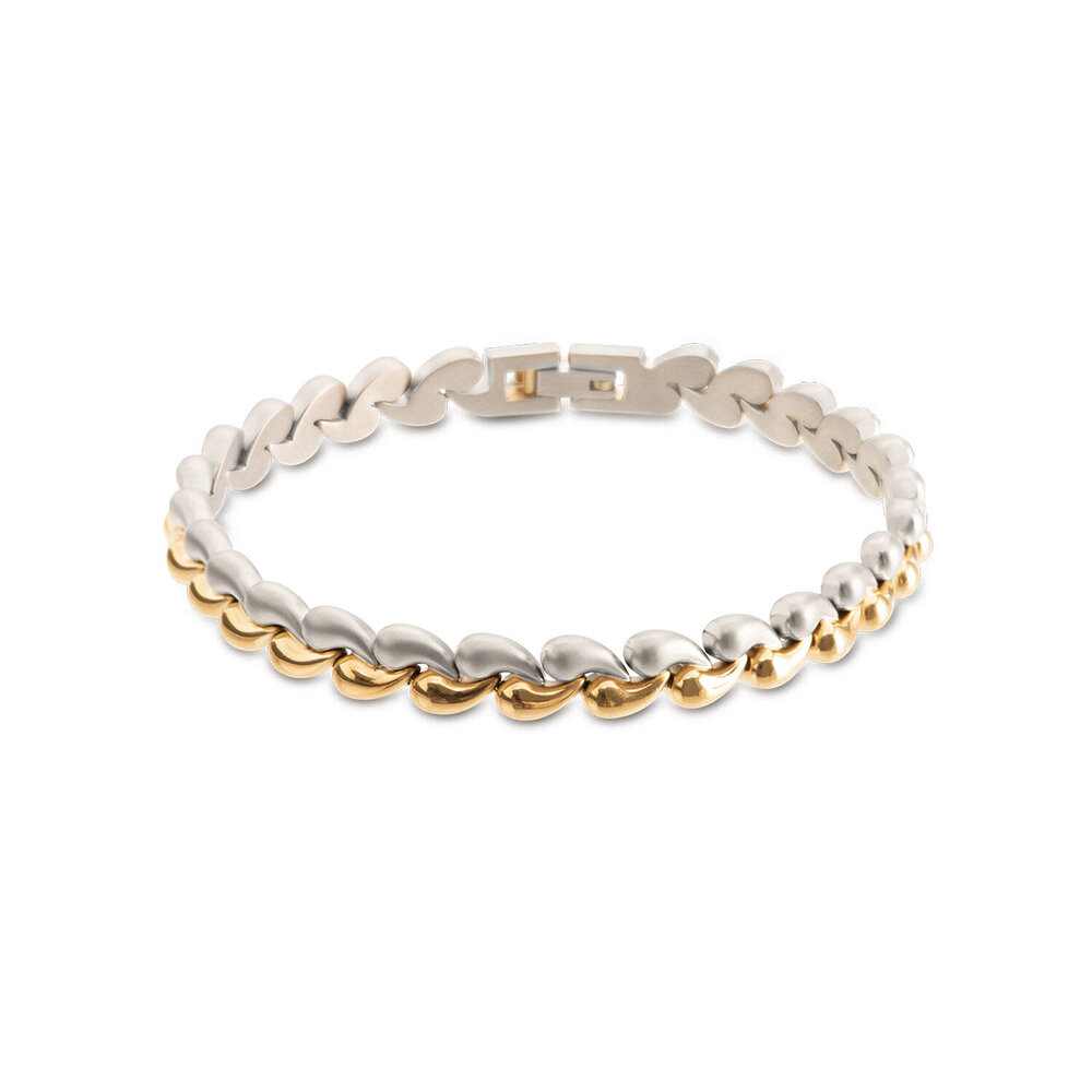 Boccia Boccia 03056-02, Armband Titanium Bicolor