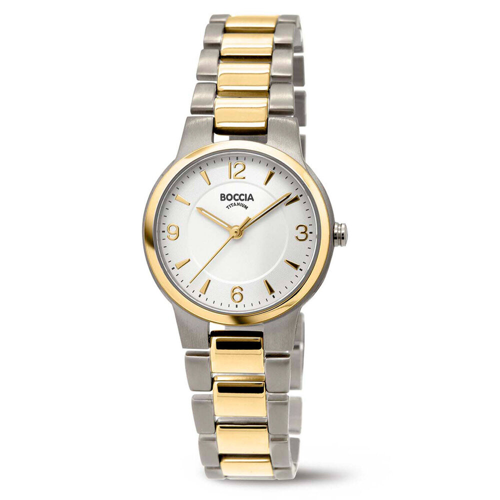 Boccia Boccia 3359-02, Horloge Titanium Bicolor