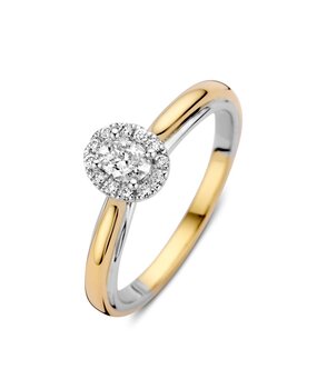 Excellent Jewelry Excellent RG417975-52, Ring met diamant 14 karaats goud Excellent Jewelry Excellent RG417975-52, Ring met diamant 14 karaats goud