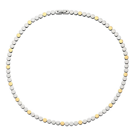 Boccia Boccia 08074-05, Collier titanium (deels verguld)