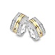 Excellent Jewelry Excellent OF625210, Creolen 14 krt bicolor goud