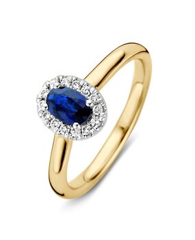 Excellent Jewelry Excellent RG415615-54, Ring fantasie briljant 14 krt geelgoud