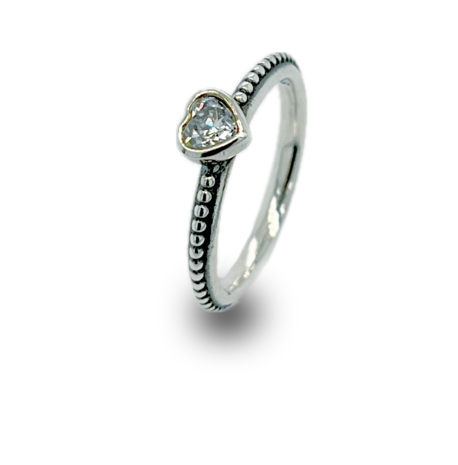 Pandora Pandora 190896CZ , Ring Zilver