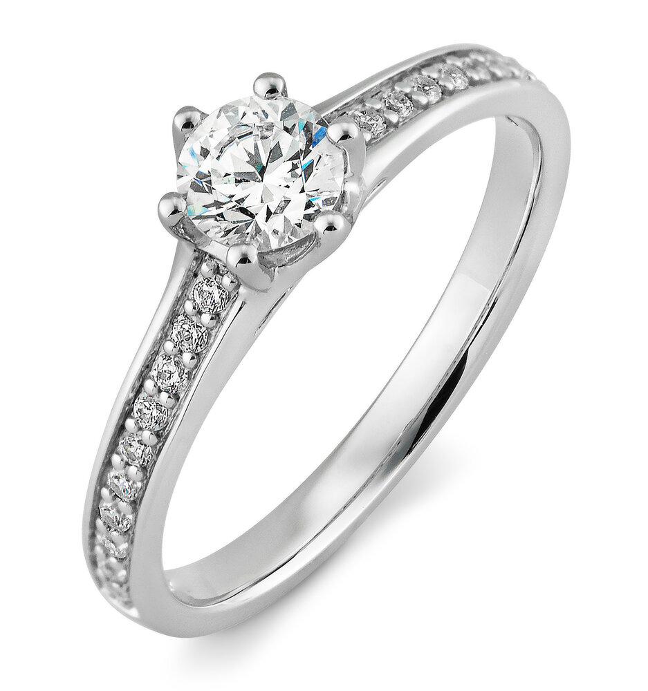 Saint Maurice Saint Maurice STM/06345-0-W-54,  Solitair ring 14 karaats goud