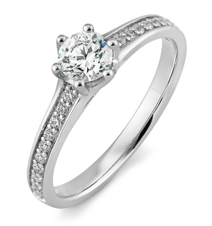 Saint Maurice Saint Maurice STM/06345-0-W-54,  Solitair ring 14 karaats goud