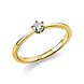 Langerak Natural Diamonds Diamond Group 1C478G452-23, Ring Solitair Briljant 14 krt geelgoud