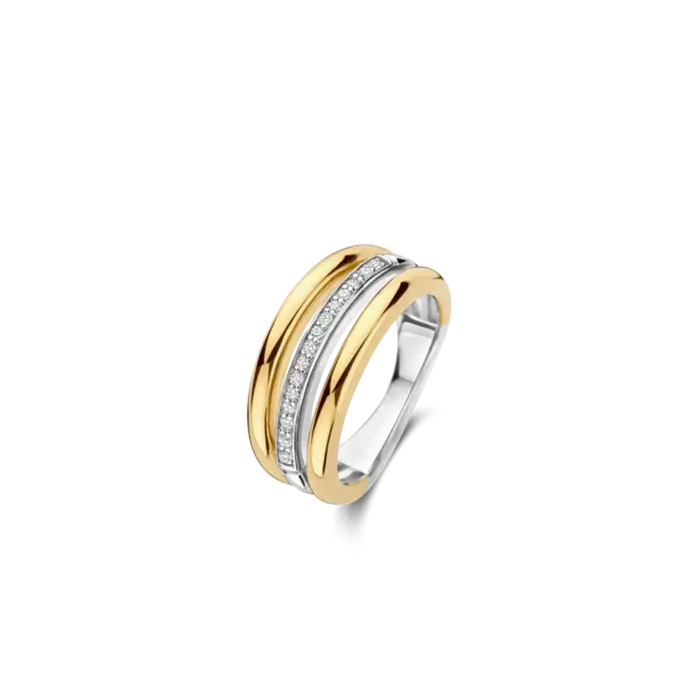 Ti Sento Ti Sento 12369ZY-56, Ring zilver