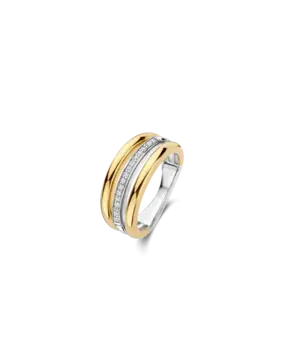 Ti Sento Ti Sento 12369ZY-56, Ring zilver