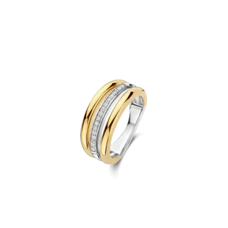 Ti Sento Ti Sento 12369ZY-56, Ring zilver