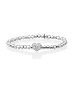 Sparkling Jewels Sparkling Jewels SB-S-4MM-HEART, Armband