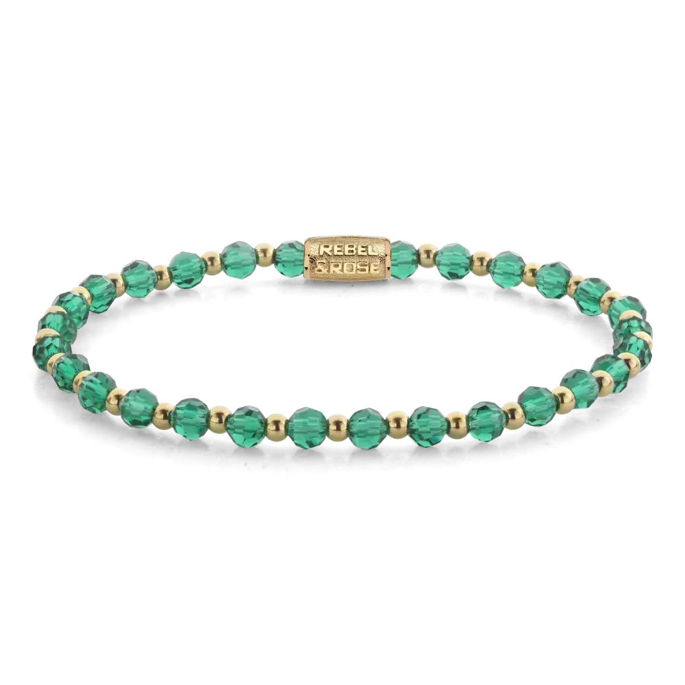 Rebel & Rose Rebel and Rose RR-40167-G-S, Kralenarmband