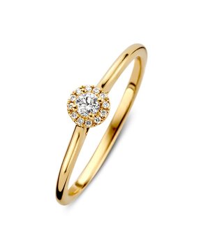 Excellent Jewelry Excellent RX117268-52, Ring 14krt geelgoud Excellent Jewelry Excellent RX117268-52, Ring 14krt geelgoud