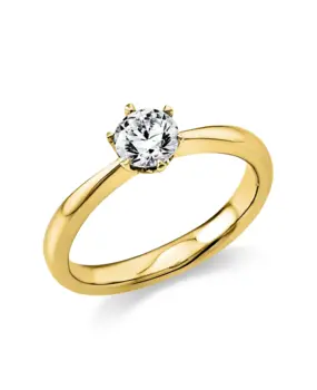 Langerak Natural Diamonds Langerak diamonds 1E293G456-2, Ring solitair briljant