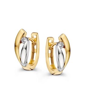 Excellent Jewelry Excellent Jewelry OM427758, Creolen 14 krt geelgoud