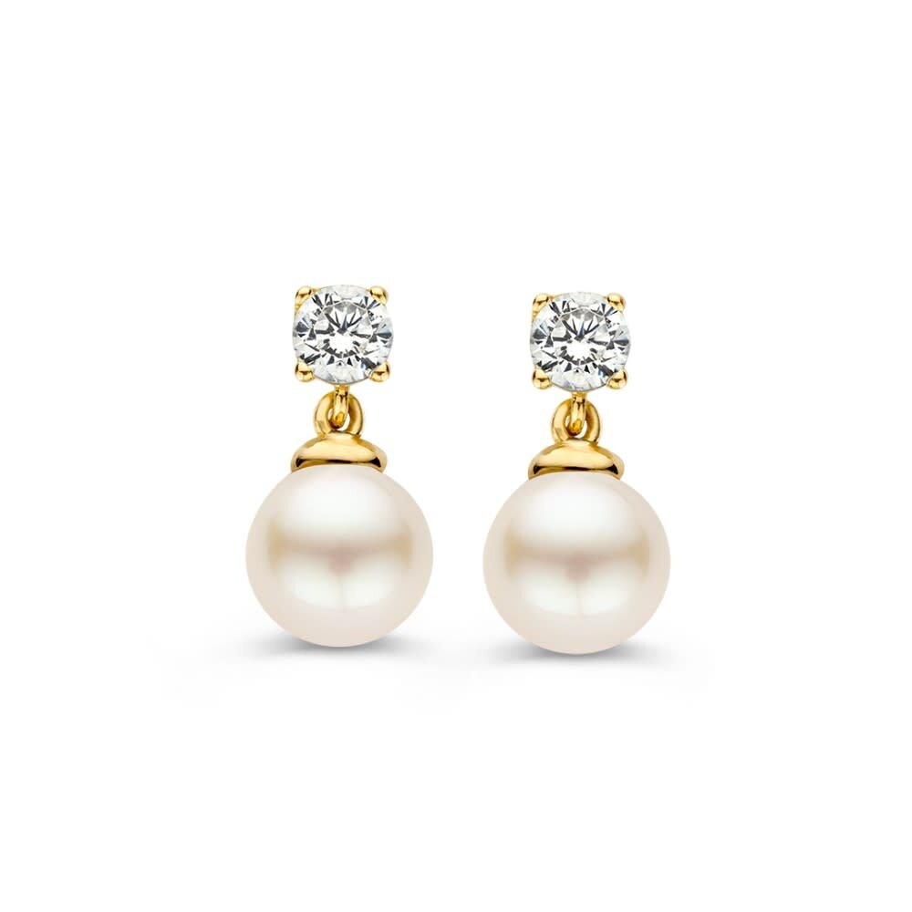 Excellent Jewelry Excellent Jewelry OE138236, Oorstekers 14 krt geelgoud