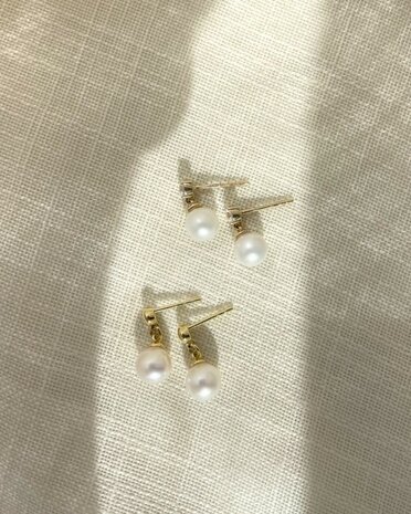 Excellent Jewelry Excellent Jewelry OE138236, Oorstekers 14 krt geelgoud