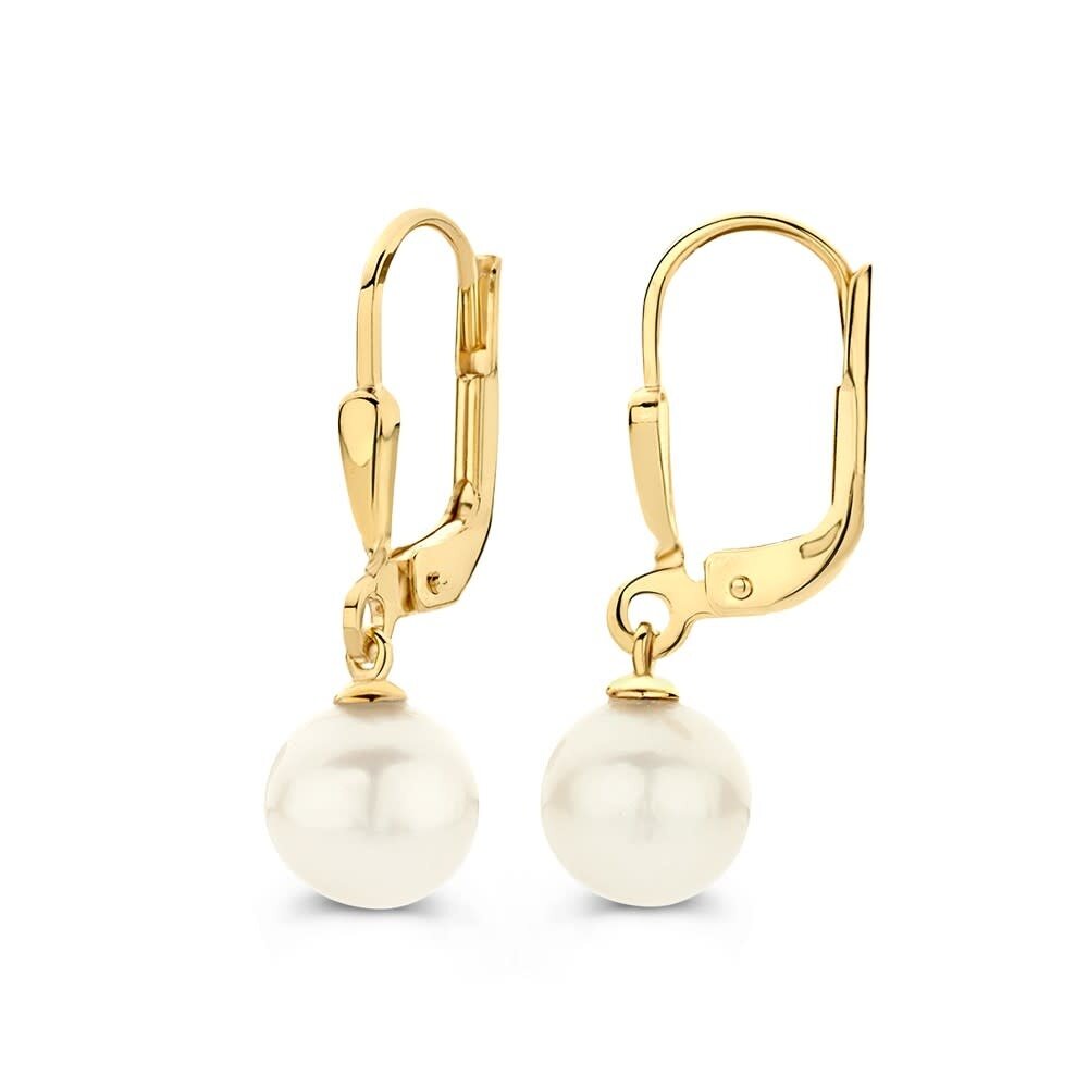 Excellent Jewelry Excellent Jewelry OB137831, Oorhangers 14 krt geelgoud