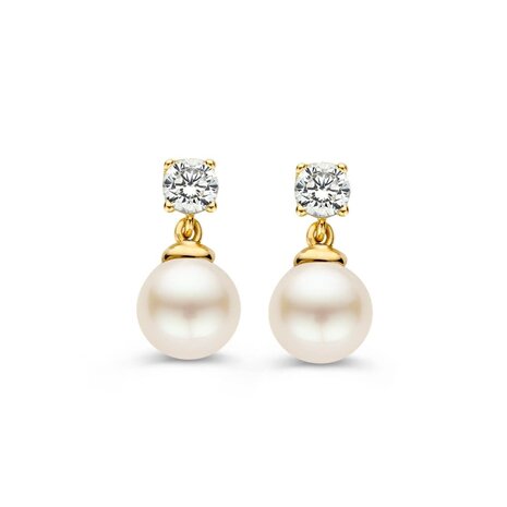 Excellent Jewelry Excellent Jewelry OE138236, Oorstekers 14 krt geelgoud