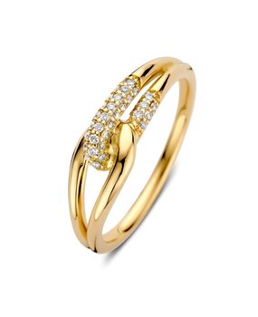 Excellent Jewelry Excellent Jewelry RG118105-56, Ring 14 krt geelgoud Excellent Jewelry Excellent Jewelry RG118105-56, Ring 14 krt geelgoud