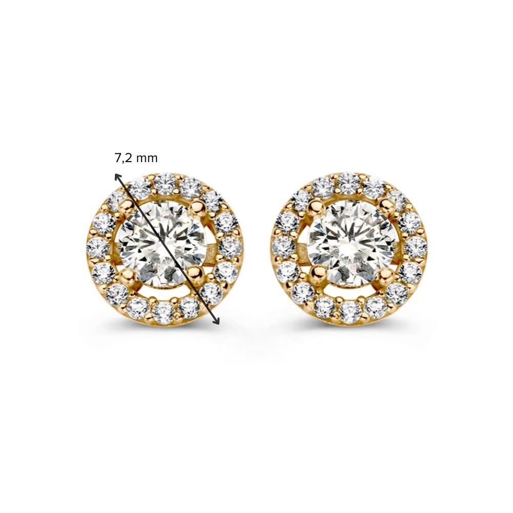 Excellent Jewelry Excellent Jewelry OE127706, oorstekers 14 krt geelgoud