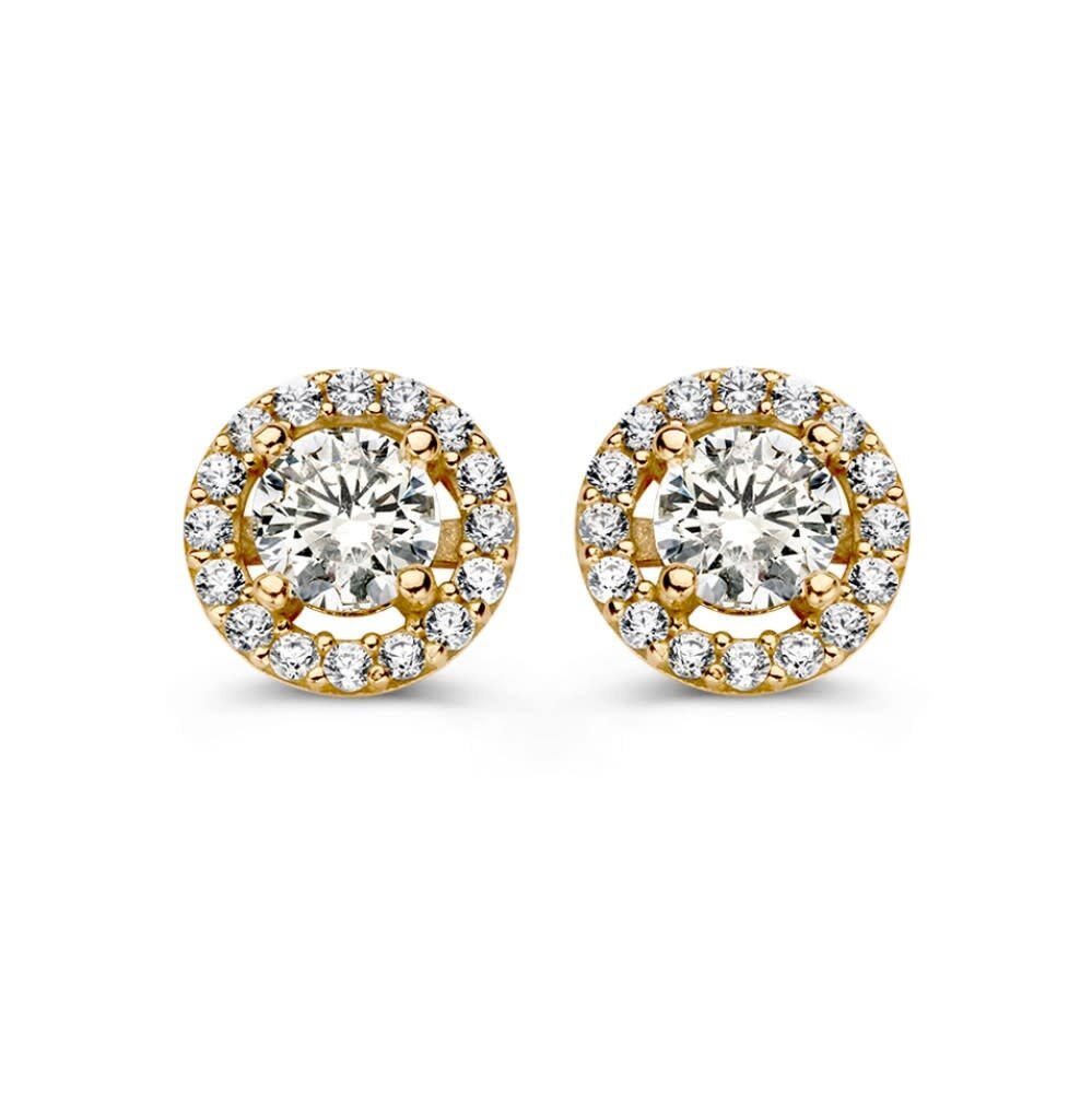 Excellent Jewelry Excellent Jewelry OE127706, oorstekers 14 krt geelgoud