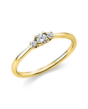 Langerak Diamonds Langerak Diamonds 1Q747G456-3, Ring 14 krt goud Langerak Diamonds Langerak Diamonds 1Q747G456-3, Ring 14 krt goud