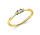 Langerak Diamonds 1Q747G456-3, Ring 14 krt goud