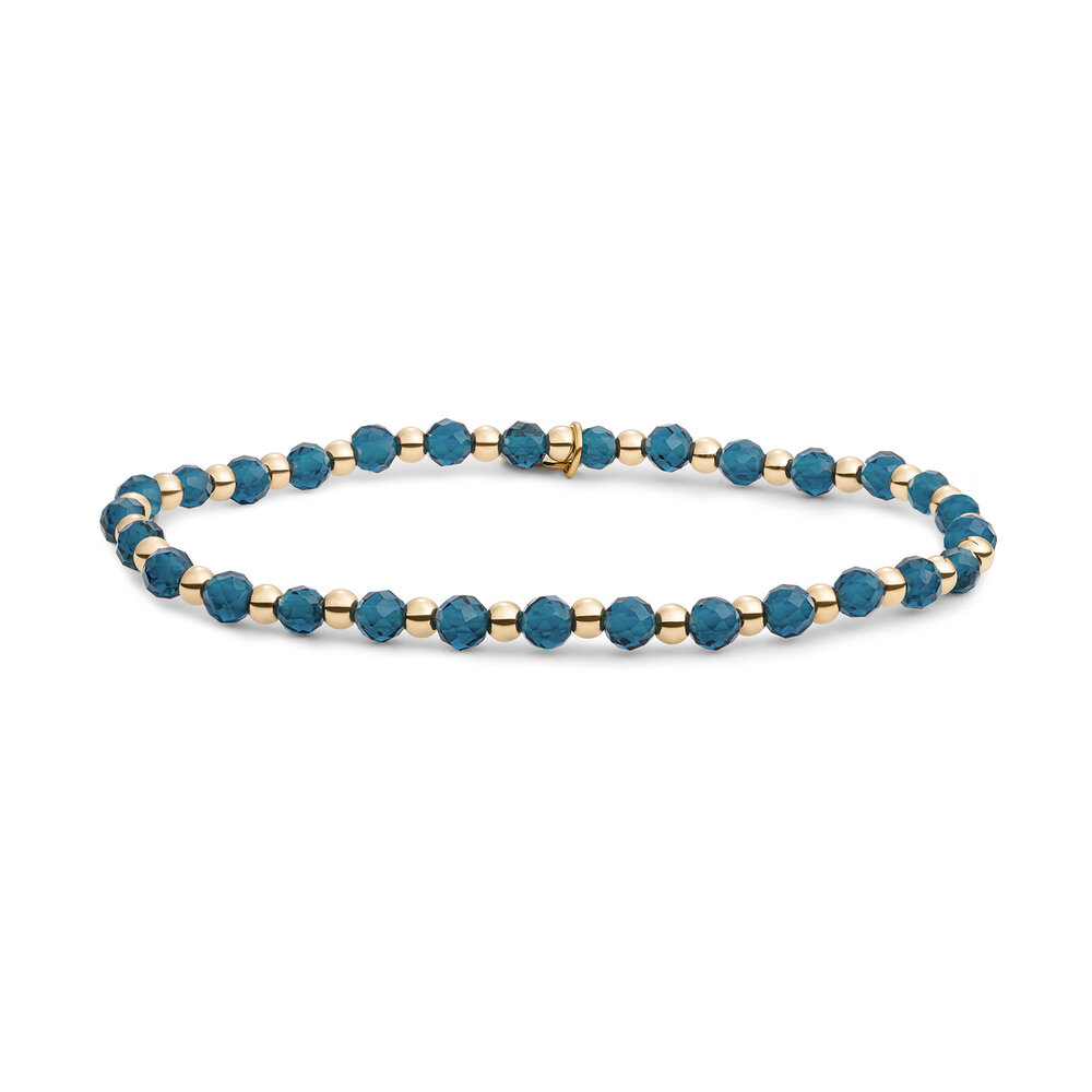 Sparkling Jewels Sparkling Jewels SBG-GEM67-3MM-MIX, Armband