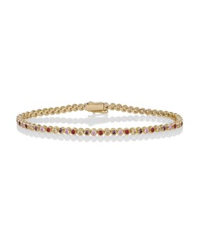 Sparkling Jewels Sparkling Jewels LK-TBG-02-L-MULTI02, Armband