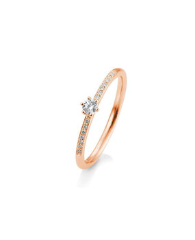 Saint Maurice Saint Maurice 41/05803-0-51, Ring Fantasie Briljant 14krt Roségoud Saint Maurice Saint Maurice 41/05803-0-51, Ring Fantasie Briljant 14krt Roségoud