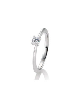 Saint Maurice Saint Maurice STM/05636-0-54, Ring Solitair Briljant 14 krt witgoud Saint Maurice Saint Maurice STM/05636-0-54, Ring Solitair Briljant 14 krt witgoud