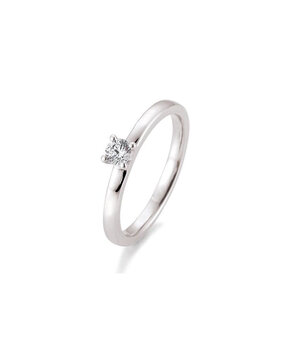 Saint Maurice Saint Maurice STM/05992-W-52, Ring Solitair Briljant 14 krt witgoud Saint Maurice Saint Maurice STM/05992-W-52, Ring Solitair Briljant 14 krt witgoud