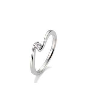 Saint Maurice Saint Maurice STM/85940-Pt, Ring Solitair Briljant Platina 950
